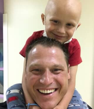 Dr. Chace Unruh & son